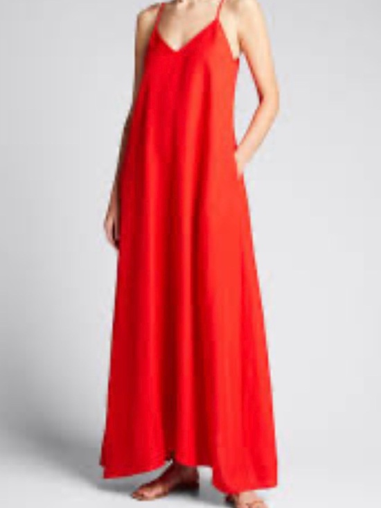 L'AGENCE Dresses & Skirts - L'AGENCE Hartley Sleeveless Trapeze Maxi Dress - Size L